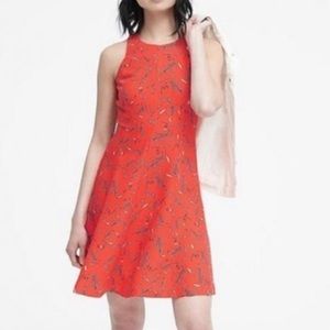 NWOT Banana Republic Paneled Skater Dress